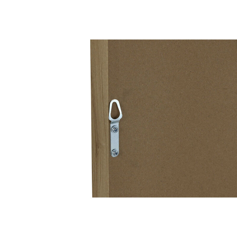 Cadre Home ESPRIT Blanc Naturel Moderne 60 x 4 x 60 cm (2 Unités)