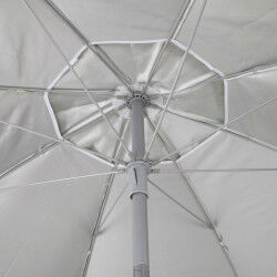 Parasol Aktive UV50 Ø 180 cm Bleu Polyester Aluminium 180 x 187,5 x 180 cm (12 Unités)