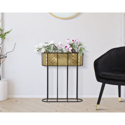 Glam OVAL Vase Display 60X20X70 cm - Iron