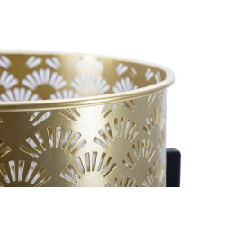 Glam GLISSY Vase Set 2 pcs -A- Ø 21X38-19X28 cm - Iron