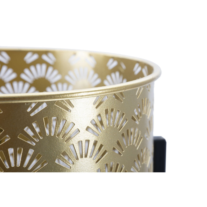 Glam GLISSY Vase Set 2 pcs -A- Ø 21X38-19X28 cm - Iron