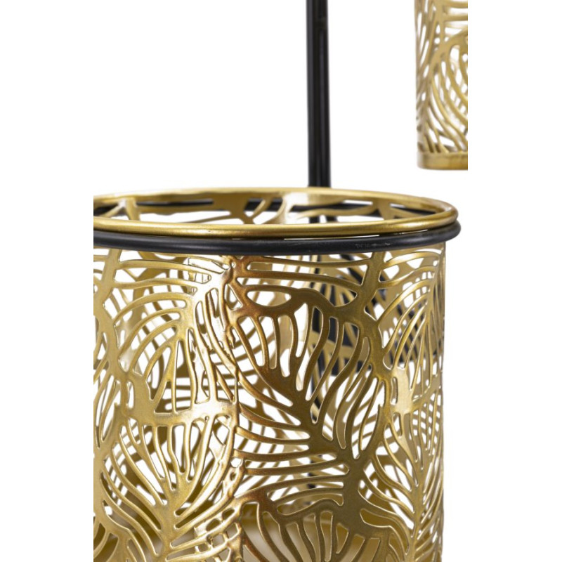 Glam HONG Dual Wall Vase Holder 27X14X48 cm - Iron