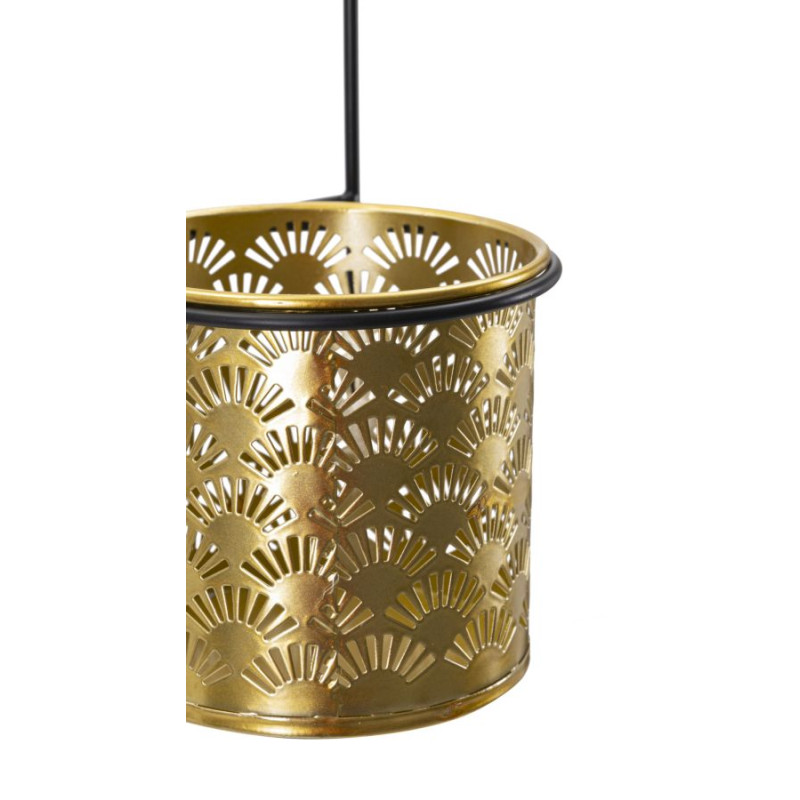 Glam HONG Wall Vase Holder 14X14X37 cm - Iron