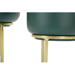 Glam GRENT Vase Stand Set 2 pcs Ø 20X29-16X24 cm - Iron