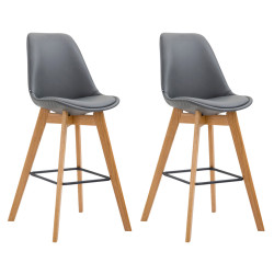 Lot de 2 tabourets de bar...