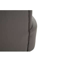 Fauteuil Argenté – Brillance argent pour un style éclatant (73×66×78 cm)