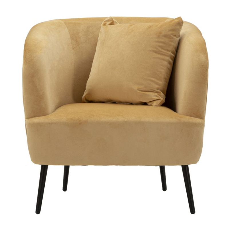 Fauteuil Browy – Chaleur et élégance avec coussins intégrés (73×66×78 cm)