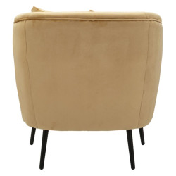 Fauteuil Browy – Chaleur et élégance avec coussins intégrés (73×66×78 cm)