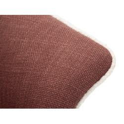 Fauteuil pivotant Siena Bordeaux – Design épuré en rouge profond (83,5×66×80 cm – hauteur assise 42 cm)