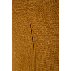 Fauteuil pivotant Siena Senape – Éclat contemporain en jaune moutarde (83,5×66×80 cm – hauteur assise 42 cm)