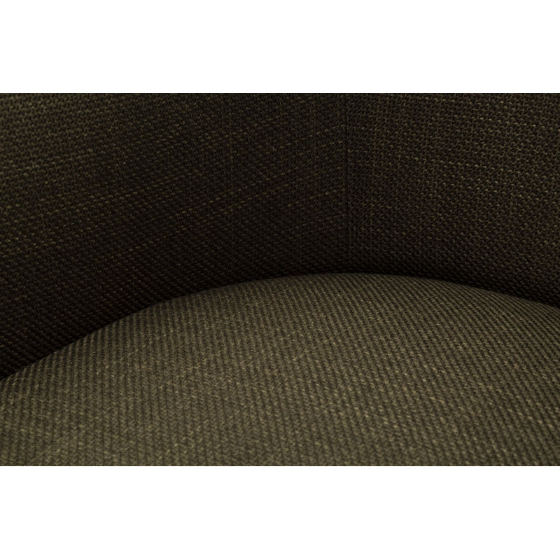 Fauteuil pivotant Siena Vert – Fraîcheur moderne au ton végétal (83,5×66×80 cm – hauteur assise 42 cm)