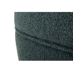 Fauteuil pivotant Torino Ottanio – Modernité affirmée en bleu intense (70×72×75 cm – hauteur assise 44,5 cm)