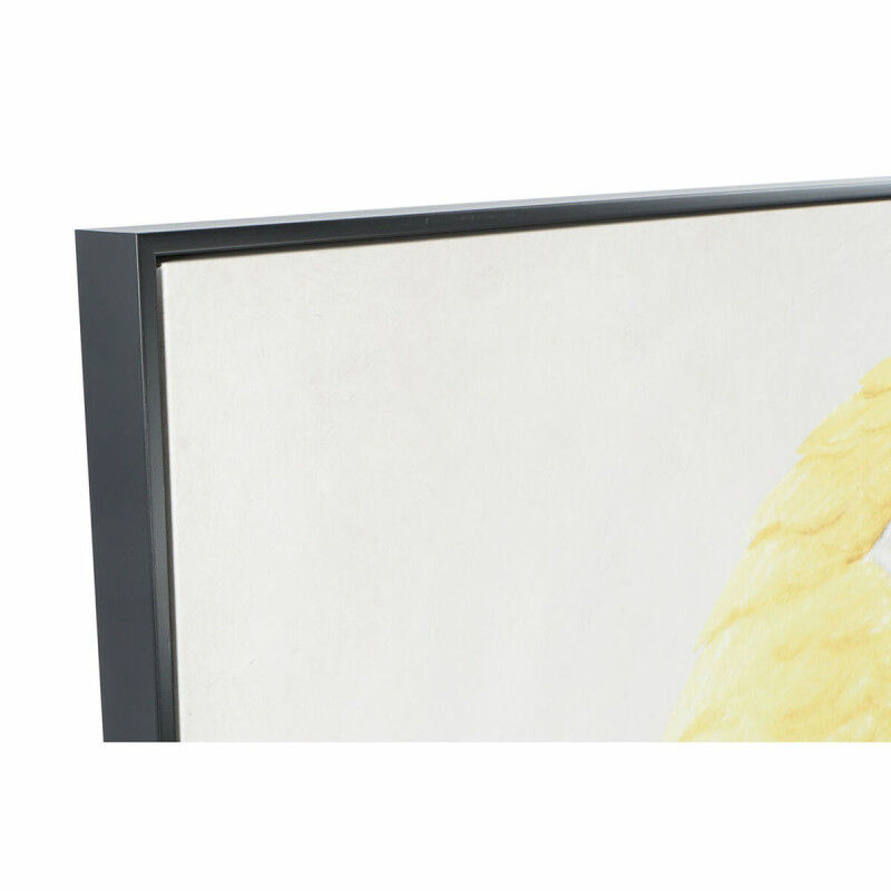 Cadre DKD Home Decor Perroquet Tropical (103 x 4,2 x 143 cm) (2 Unités)