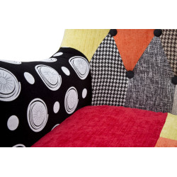 Fauteuil Impérial – 73×79×106 cm – Élégance Patchwork