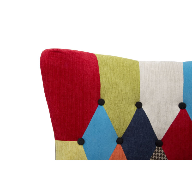 Fauteuil Impérial – 73×79×106 cm – Élégance Patchwork