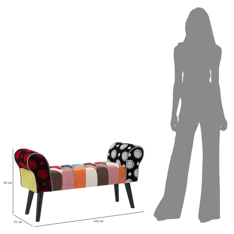 Banc Impérial – 102×31×54 cm – Style & Confort Unique