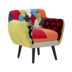 Fauteuil Impérial Neuf – 71×63×78 cm – Design Coloré
