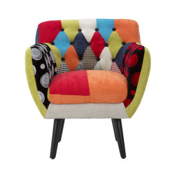 Fauteuil Impérial Neuf – 71×63×78 cm – Design Coloré