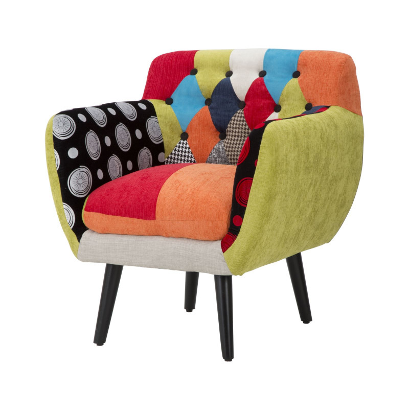 Fauteuil Impérial Neuf – 71×63×78 cm – Design Coloré