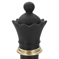 Reine Noire et Or, Sceptre d’Ombre et de Lumière – CM Ø 9X25,5