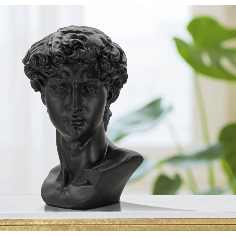 Colosse à la Tête Noire, Esprit Monumental du Temps – CM 44X35,5X60