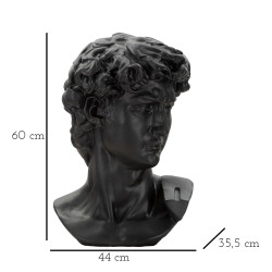 Colosse à la Tête Noire, Esprit Monumental du Temps – CM 44X35,5X60