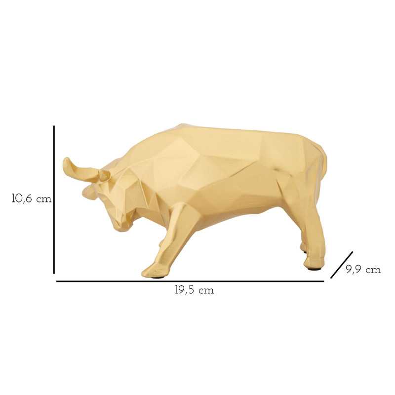 Taureau de Bronze, Énergie Domptée – CM 19,5X9,9X10,6