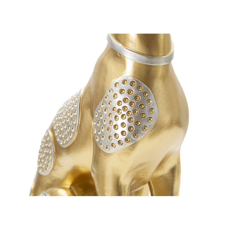 Chien Assis, Fidèle Vigie de l’Immortel – CM 19,8X10X29