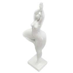 Femme en Yoga Éthérée, Colonne de Sérénité – CM 16X9X45,8