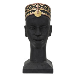 Homme Massaï, Guerrier des Plaines Éternelles – CM 25X25X56