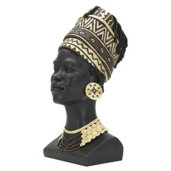 Coupe Femme Massaï, Élégance des Tribus – CM 21,5X27,5X45