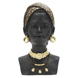 Femme Massaï, Beauté Sculptée de Tradition – CM 19X18,5X30