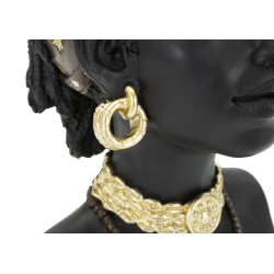 Femme Massaï, Bellezza Scolpita dalla Tradizione – CM 19X18,5X30