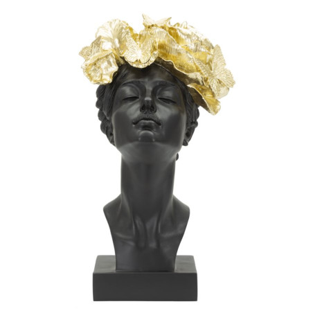 Donna con Farfalla, Simbiosi di Carne e Ala – CM 21X20X36,5