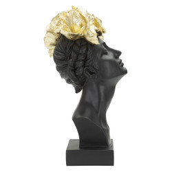 Donna con Farfalla, Simbiosi di Carne e Ala – CM 21X20X36,5