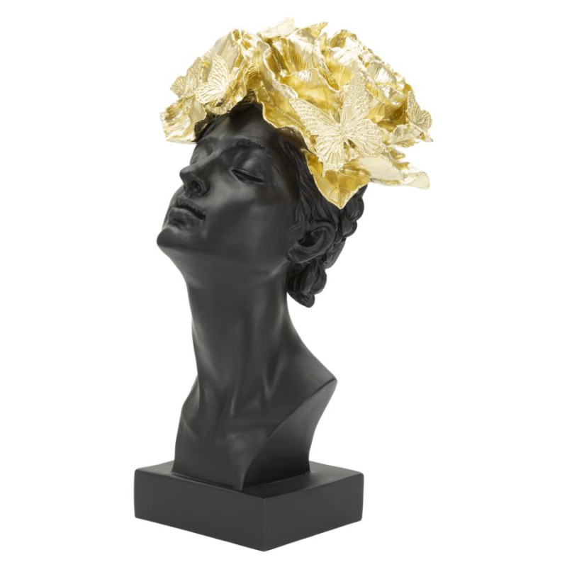 Femme au Papillon, Symbiose de Chair et d’Aile – CM 21X20X36,5