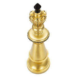 Roi Or et Noir, Souverain au Regard de Feu – CM Ø 11X32,5