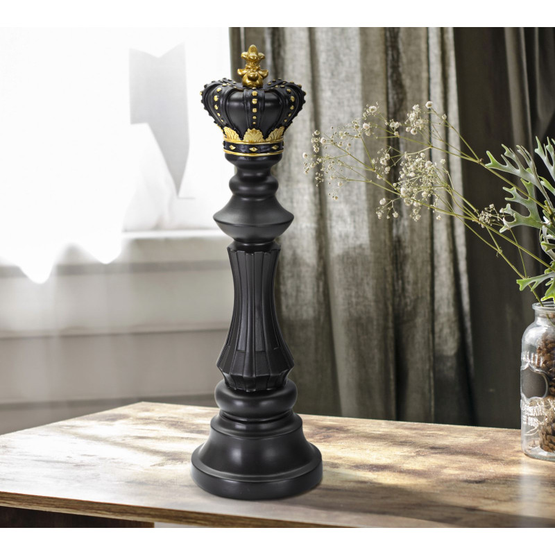 Roi Noir et Or, Couronne des Ténèbres Majestueuses – CM Ø 13X40,5