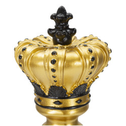 **Italiano:**

Roi Or et Noir, Sceptre de l’Équilibre Royal – CM Ø 13X40,5