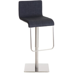 Tabouret de bar Limon E FABRIC gris foncé