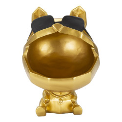 Chien Sculptural, Fidélité Figée – CM Ø 17X23,5