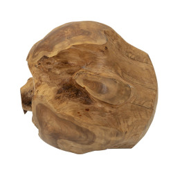 Boule en Teck Élégante, Sphère de Tradition – CM Ø 40