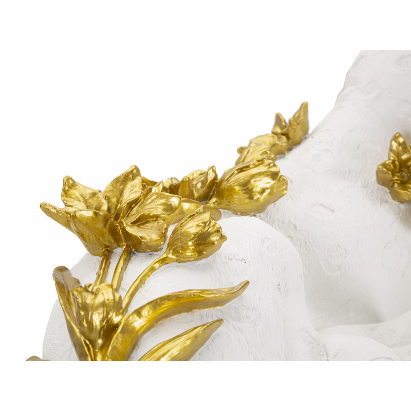 LEOPARDO BIANCO/ORO CM 53X21,5X24