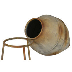 Vase Home ESPRIT Beige Métal 49 X 49 X 93 cm