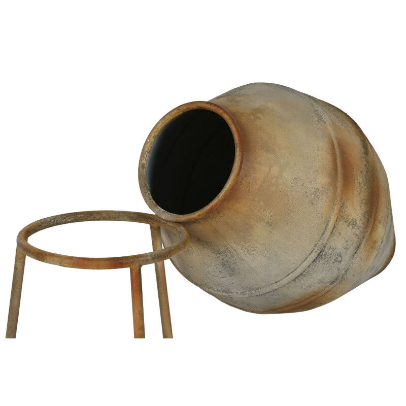 Vase Home ESPRIT Beige Métal 49 X 49 X 93 cm