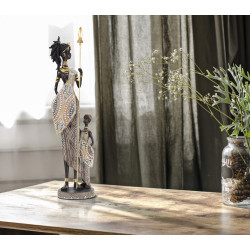 TRIBALE MASAI CON FILI CM 11,5X8,5X46