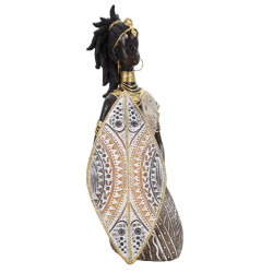 SIÈGE TRIBAL MASAI CM 13,5X9X24,5