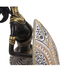 SILLA TRIBAL MASAI 13,5X9X24,5 CM