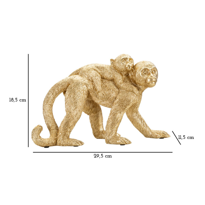 MACACO MÃE 29,5X11,5X18,5