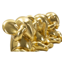 ENSEMBLE ÉLÉPHANT 3 PIÈCES CM Ø 15,5X20,5